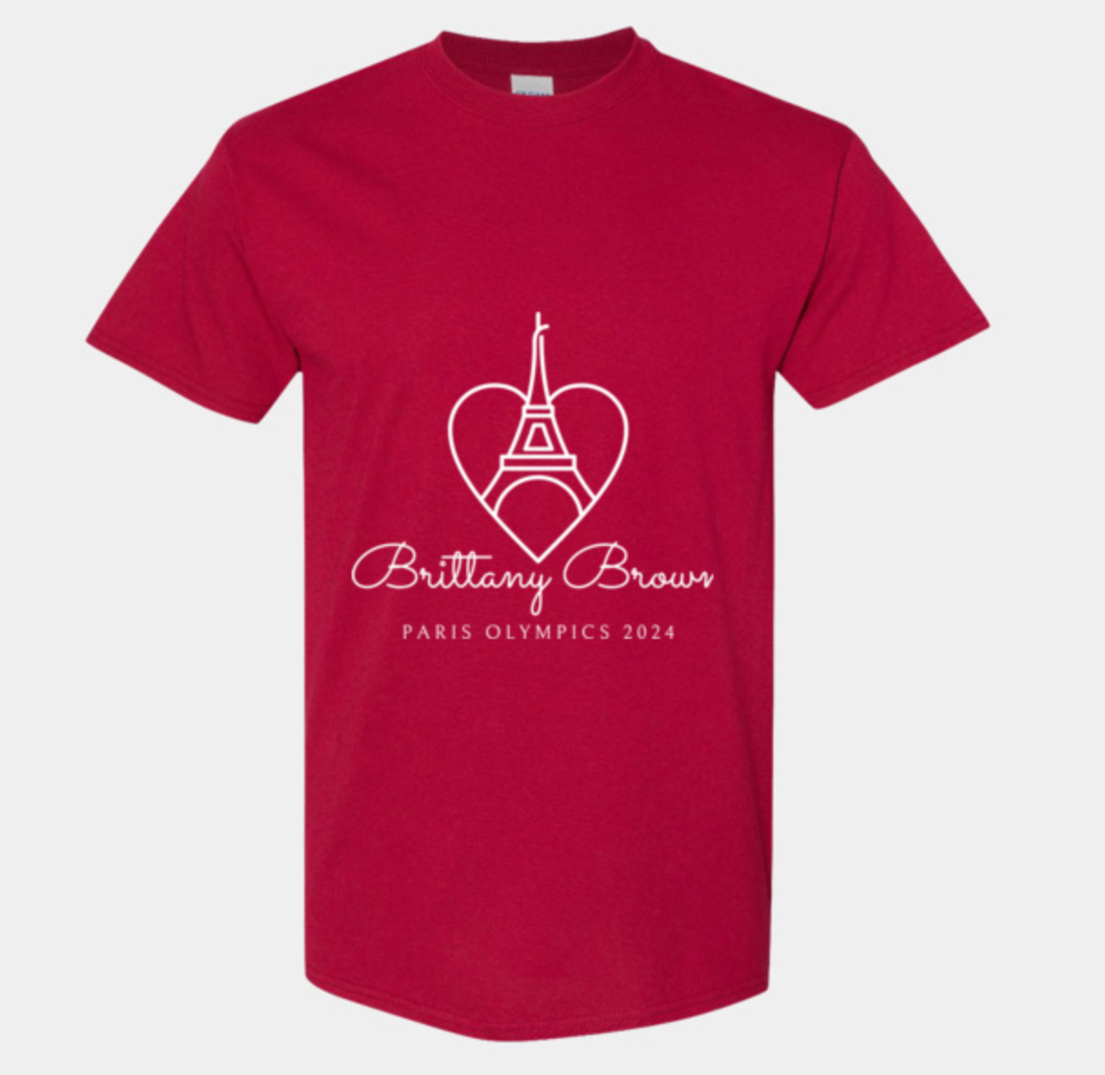 Paris Tee - Cardinal Red