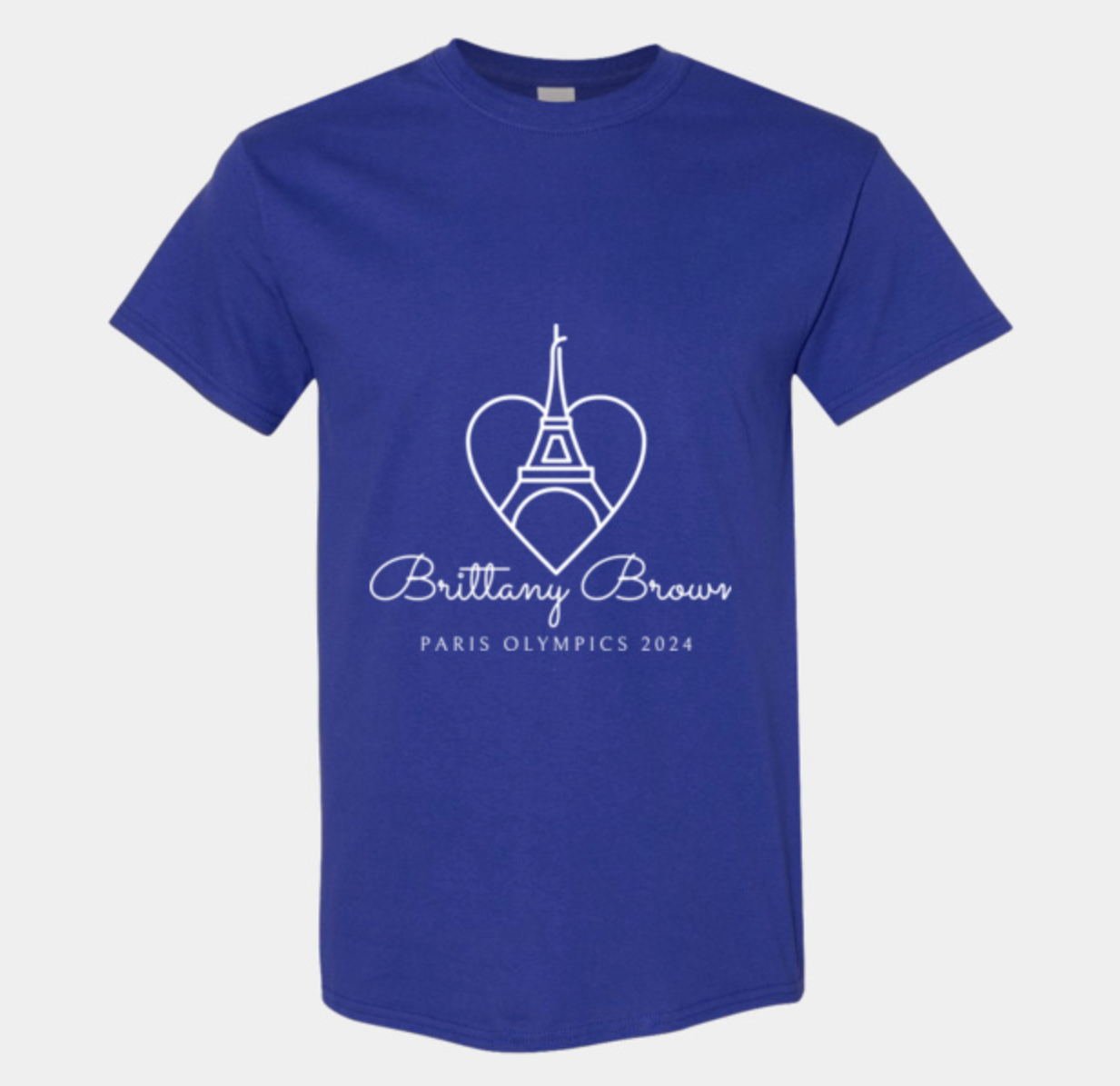 Paris Tee - Cobalt Blue